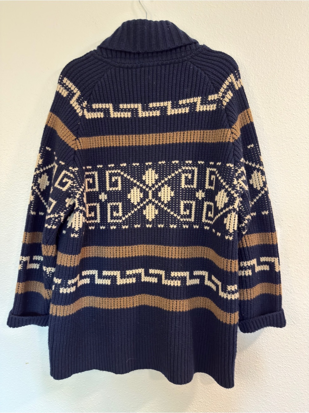 Pendleton Women's Westerly Cardigan Navy - Picture 4 of 4